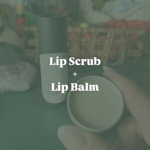 Lip Scrub + Lip Balm Bundle Deal